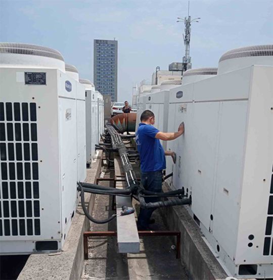 北碚中央空调制热和不制冷系统维修方法